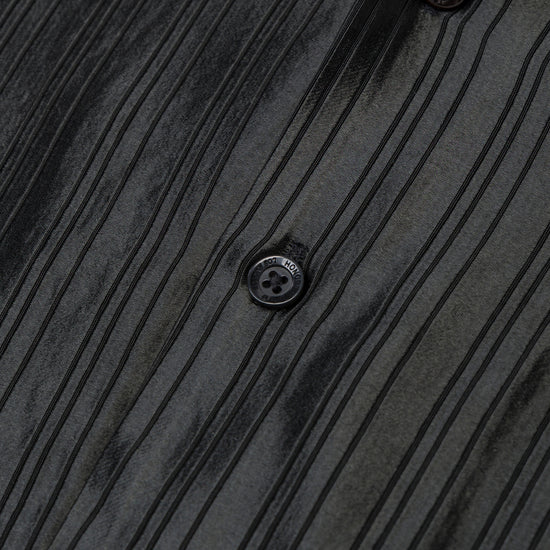 Oversized Button Down - Black