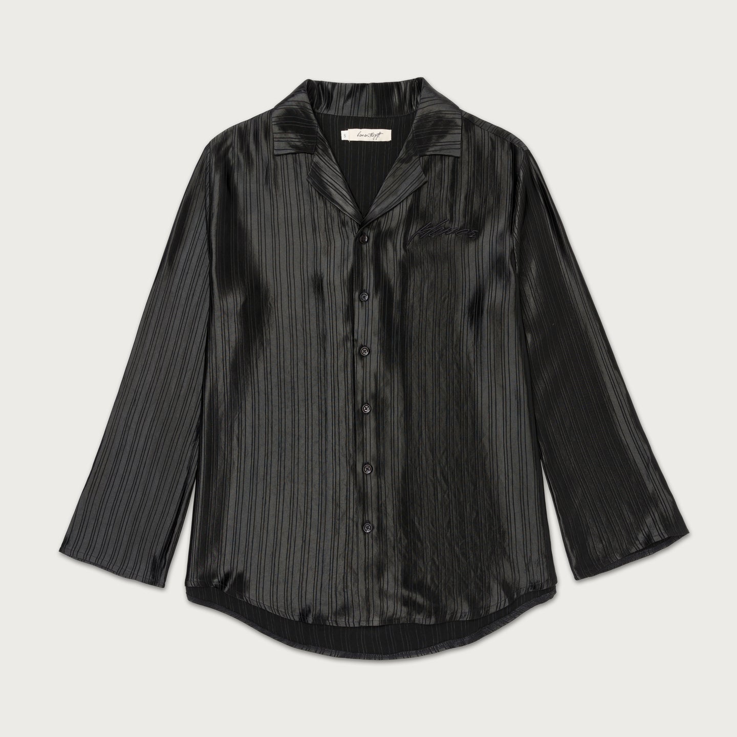 Oversized Button Down - Black