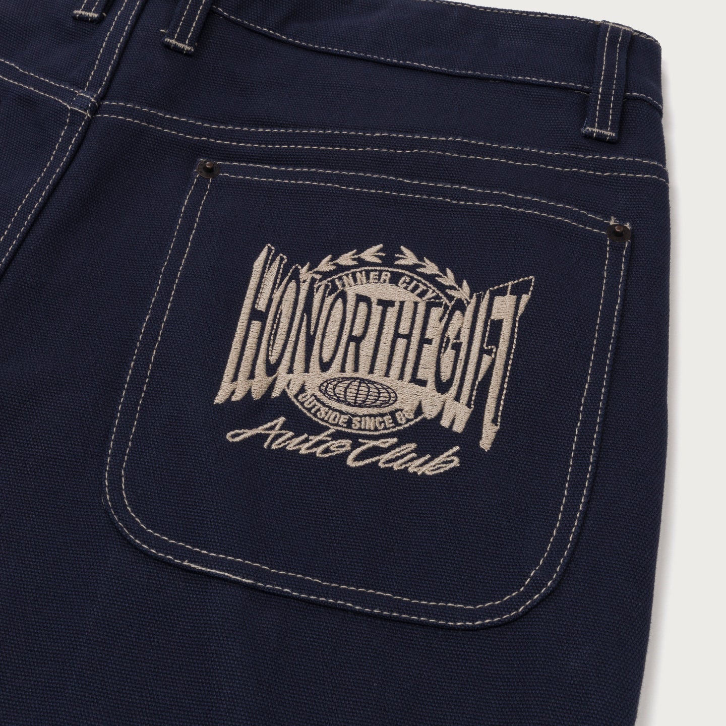 Racing Panel Pant - Navy