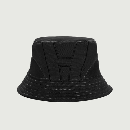 Panel H Bucket Hat - Black