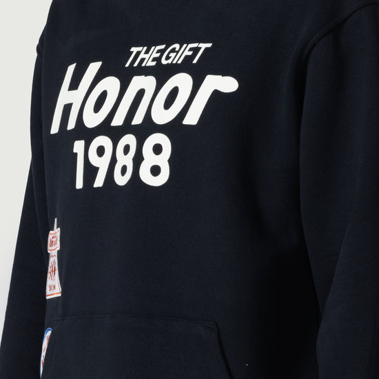 Patchwork Party Hoodie - Black