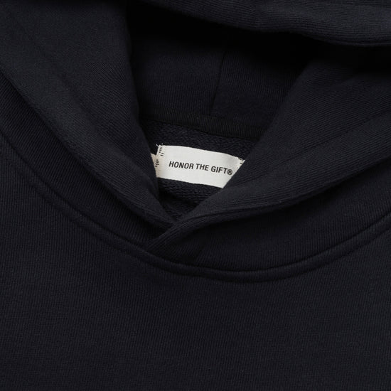 Patchwork Party Hoodie - Black