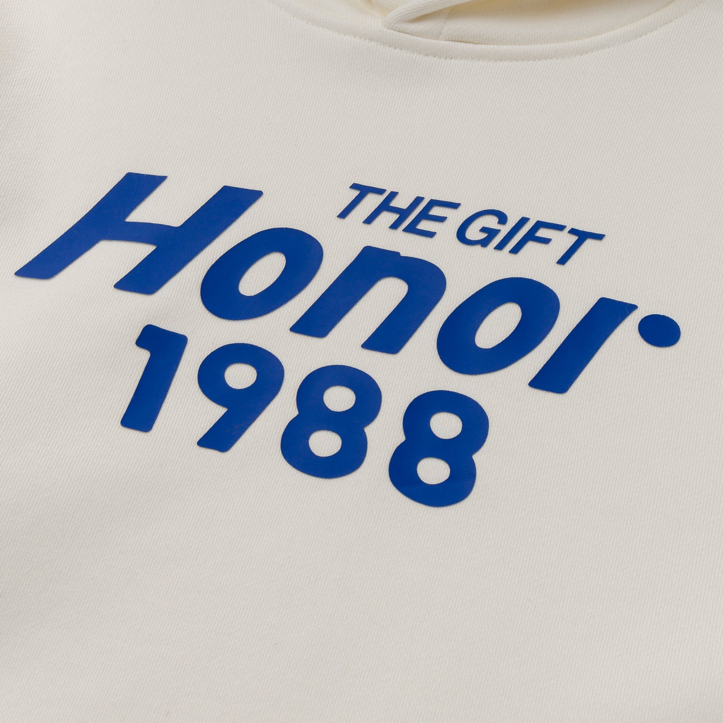 Patchwork Party Hoodie - Bone