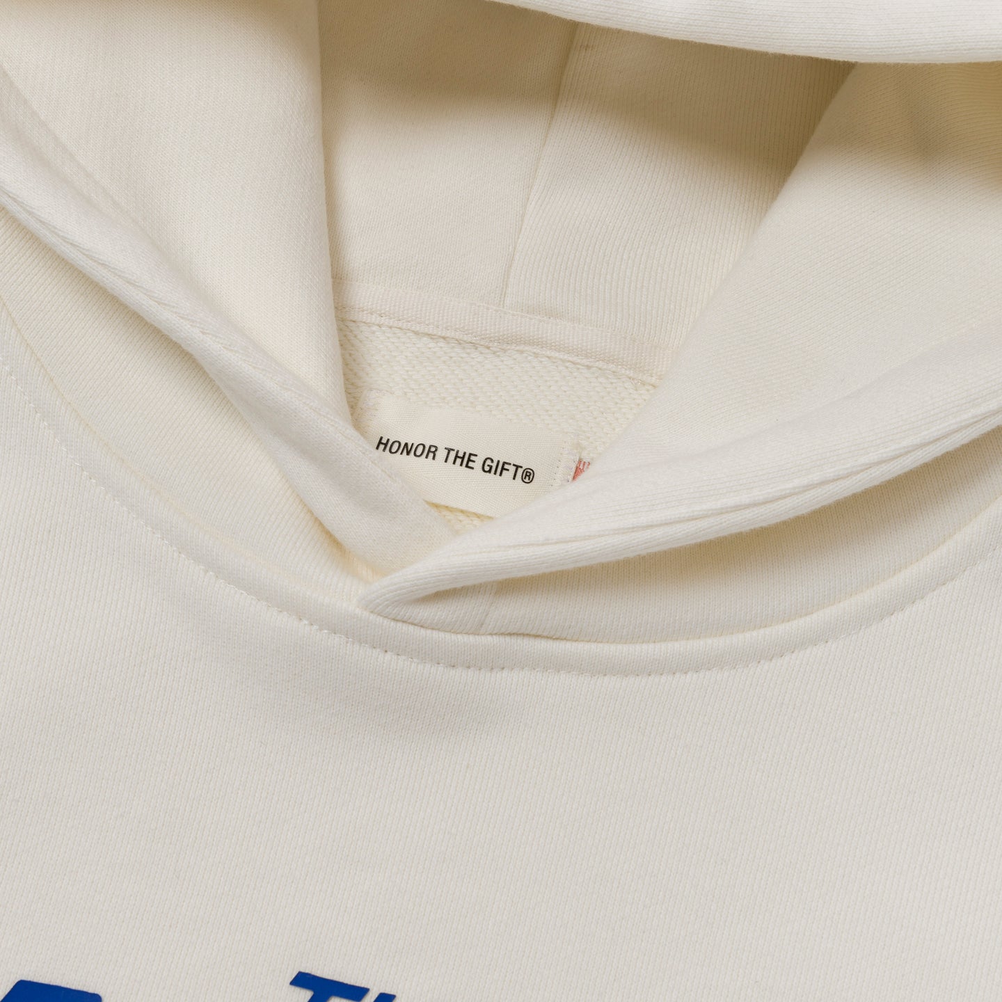 Patchwork Party Hoodie - Bone