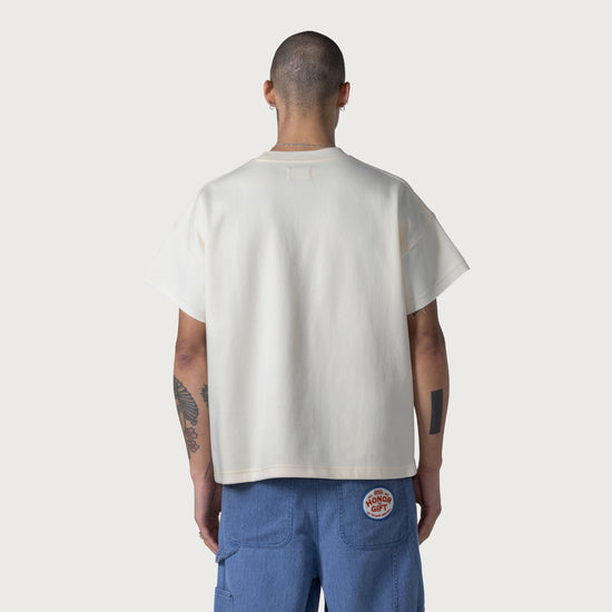 Pendant Box T-Shirt - Bone