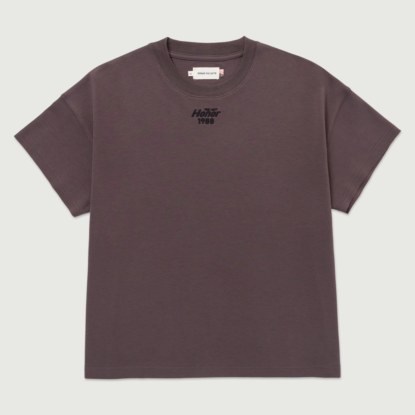 Pendant Box T-Shirt - Charcoal