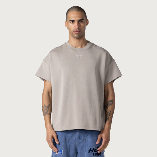Pendant Box T-Shirt - Stone