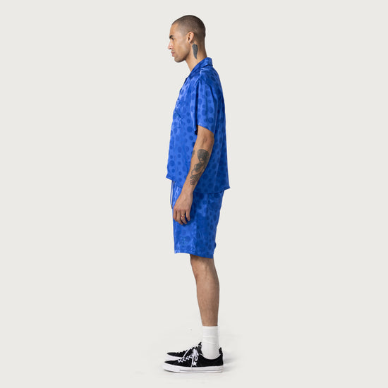 Polka Dot Short - Blue