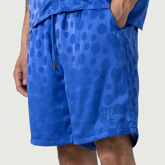 Polka Dot Short - Blue