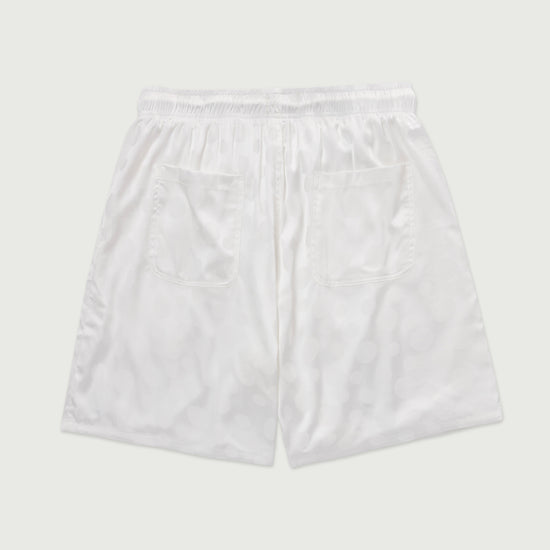 Polka Dot Short - White