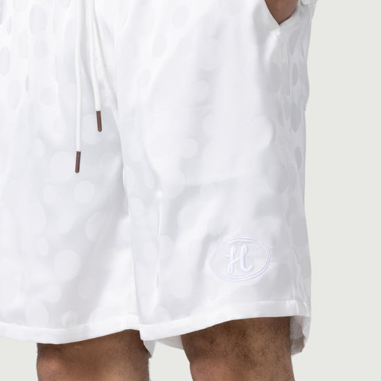 Polka Dot Short - White