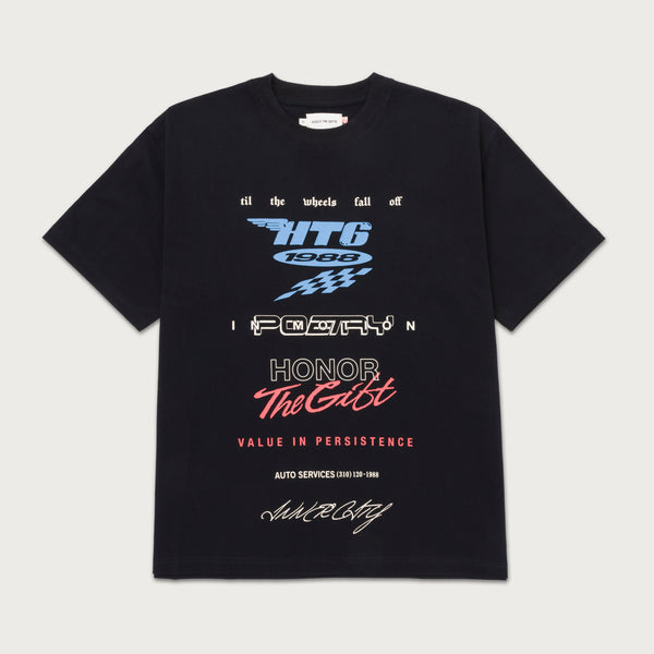 HONOR THE GIFT オナーザギフト Persistence Race Tee Tシャツ Persistence Race Tee - Black – Honor The Gift