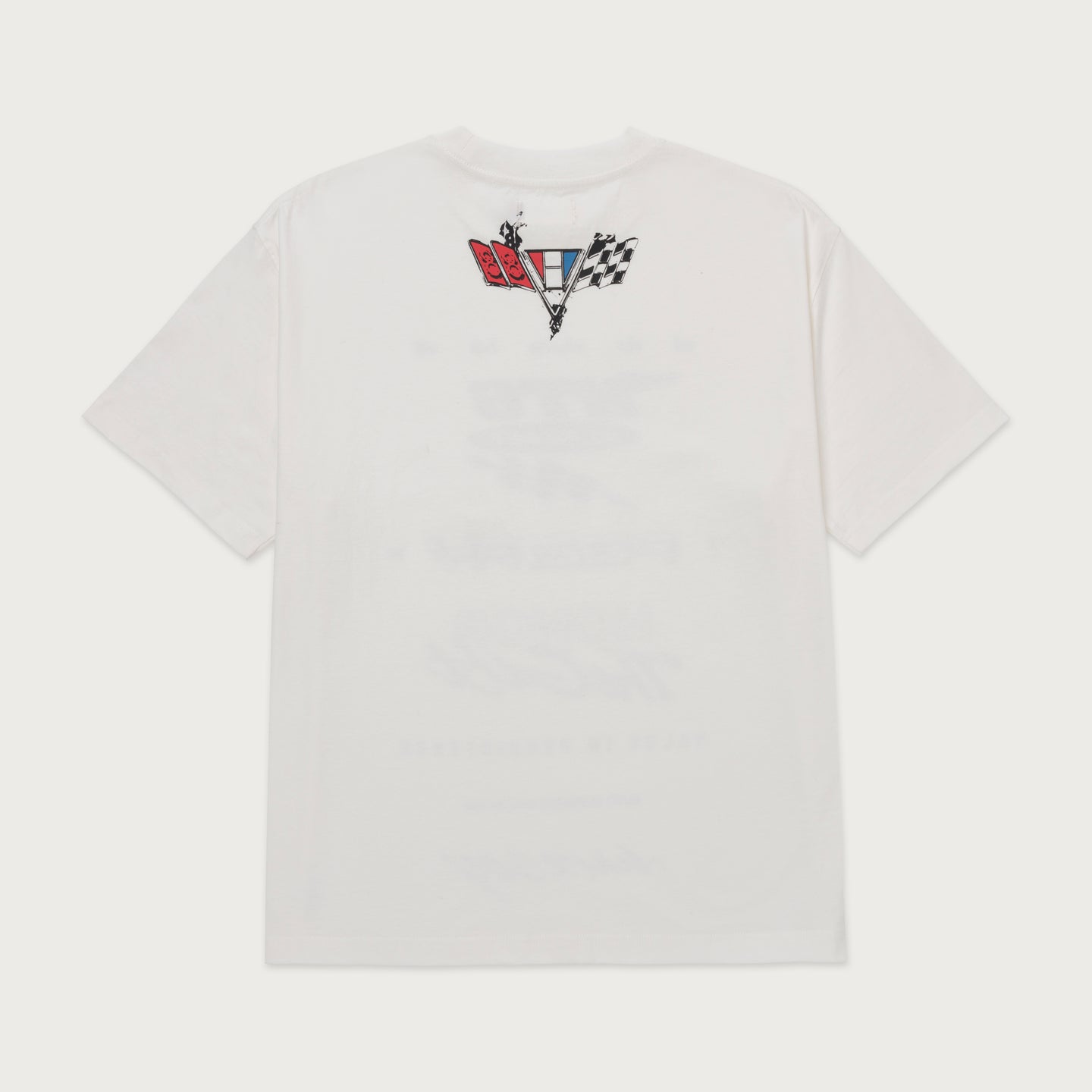 Persistence Race Tee - White