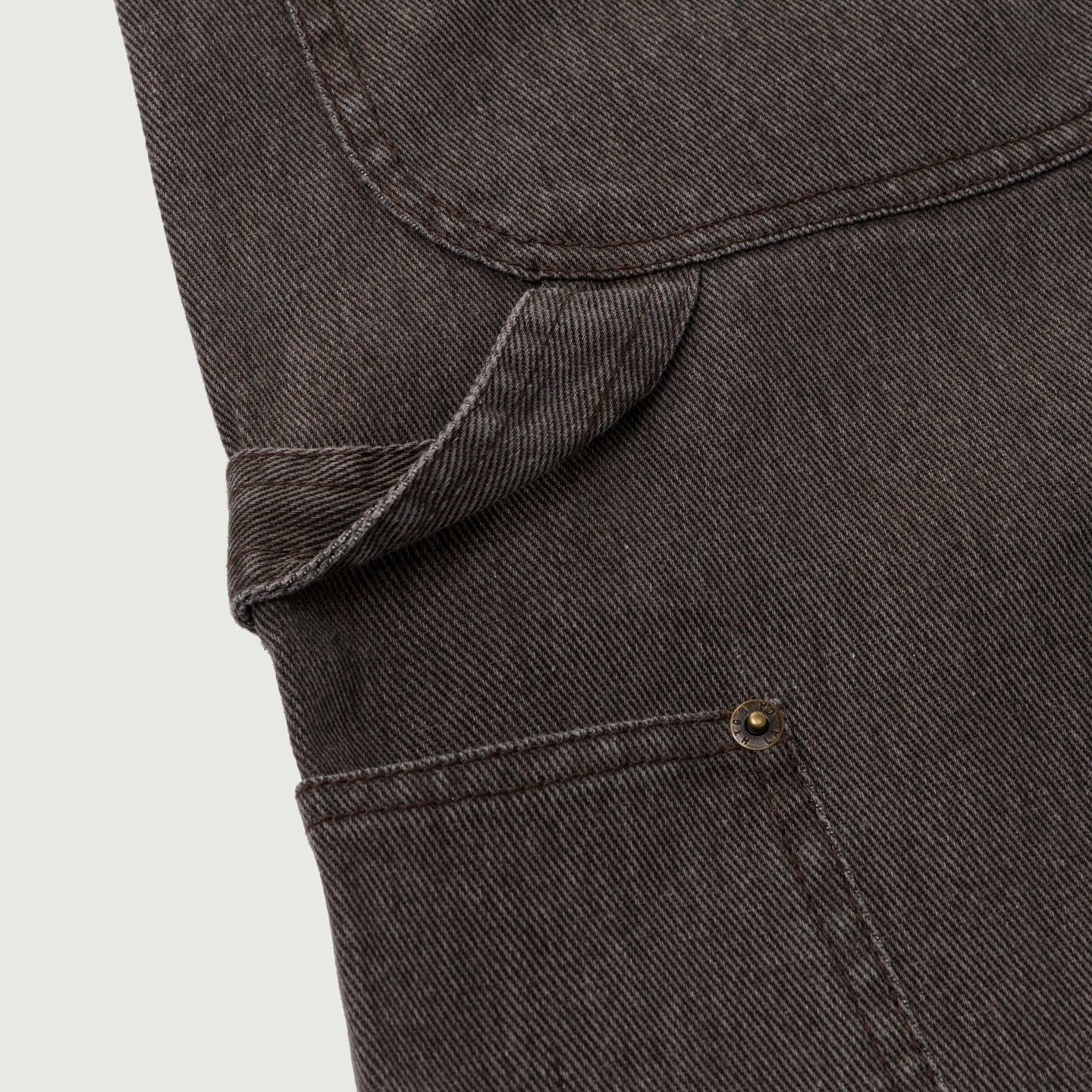 Twill Carpenter Short - Black