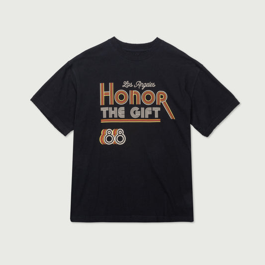 Retro Honor T-Shirt - Black