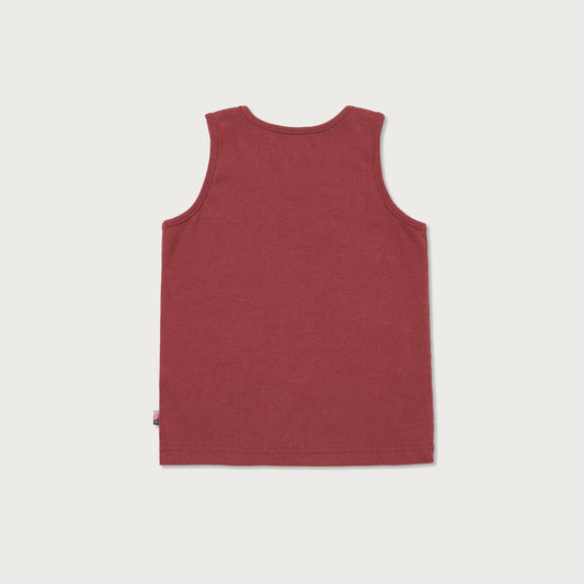 Kids Rise Tank - Brick