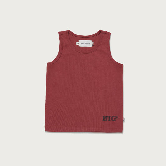 Kids Rise Tank - Brick