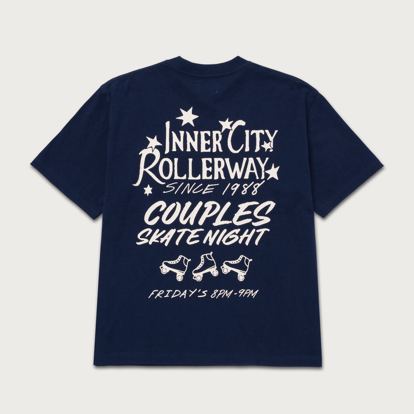 Roller Rink T-Shirt - Navy