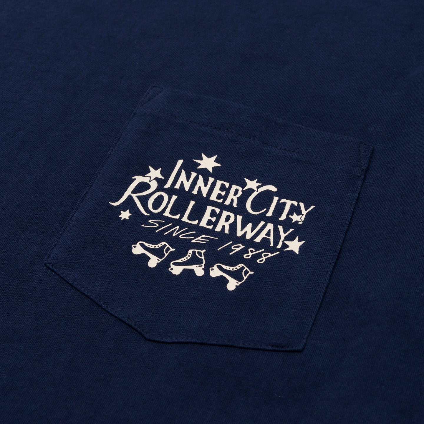 Roller Rink T-Shirt - Navy