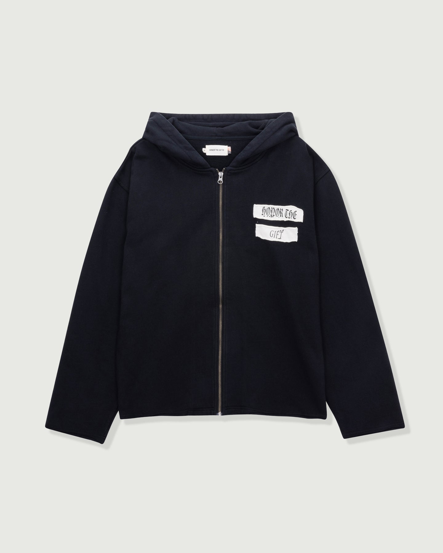 Running Shit Since 1988 Zip Hoodie - Black