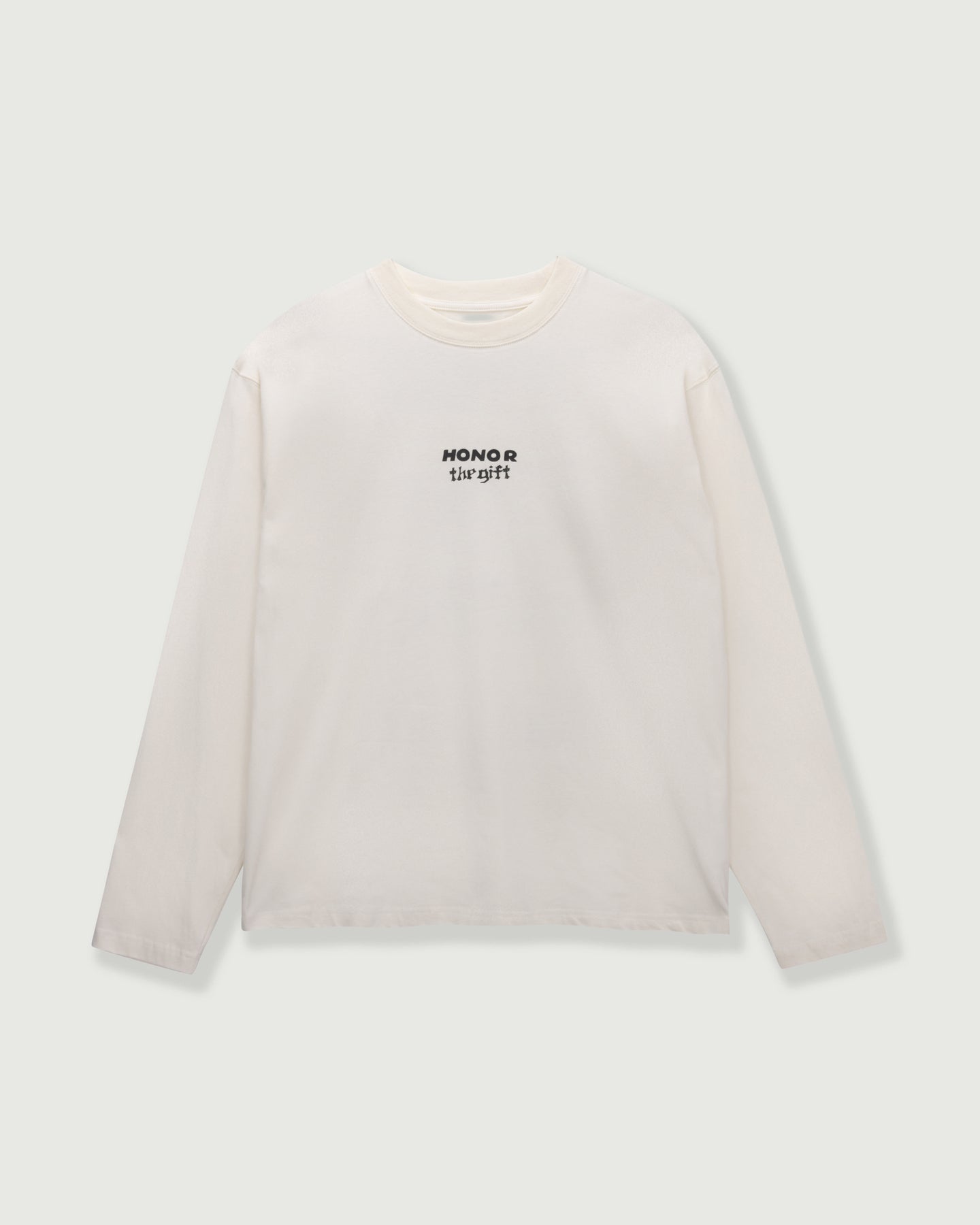 Running Shit L/S Tee - White