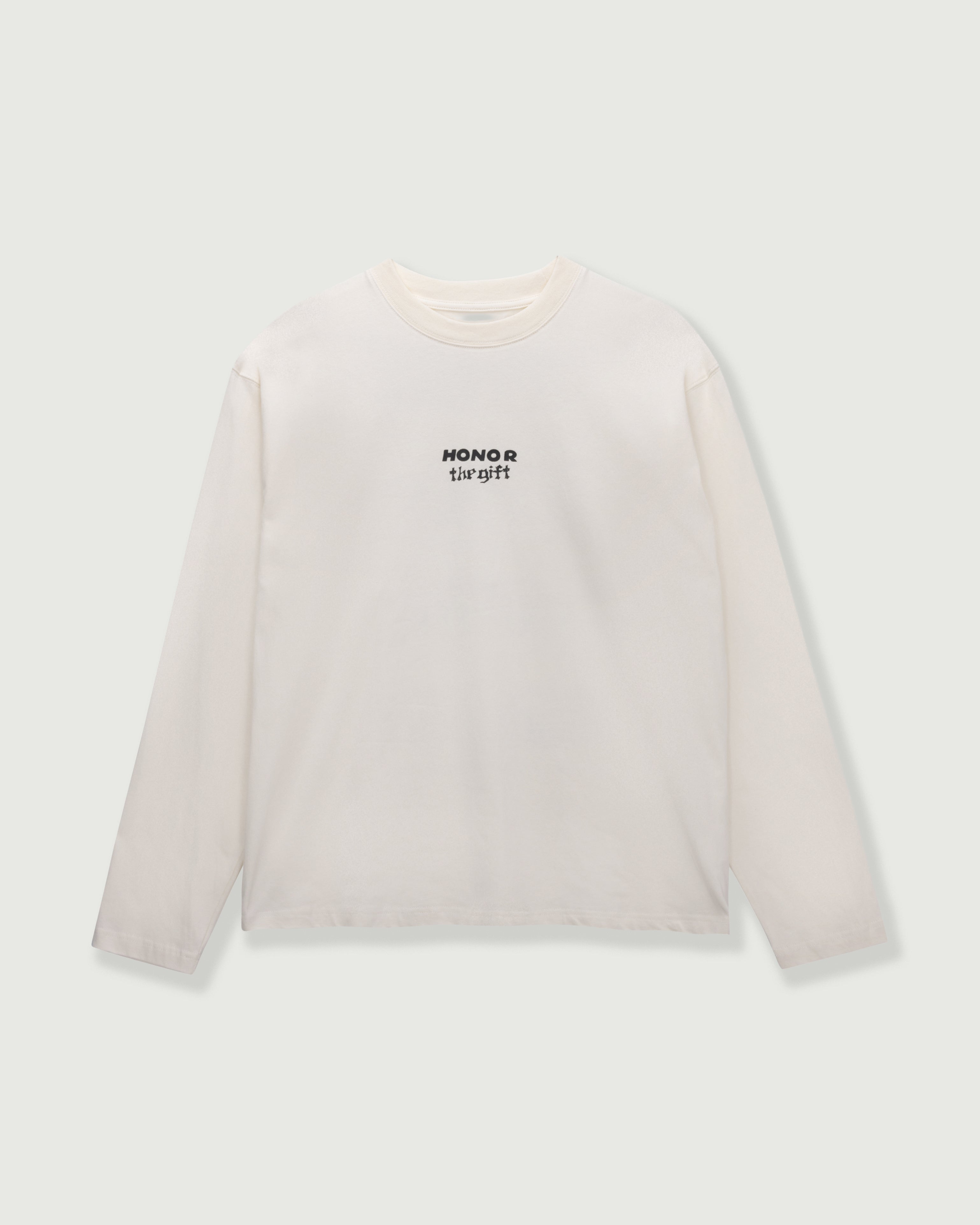 Running Shit L/S Tee - White