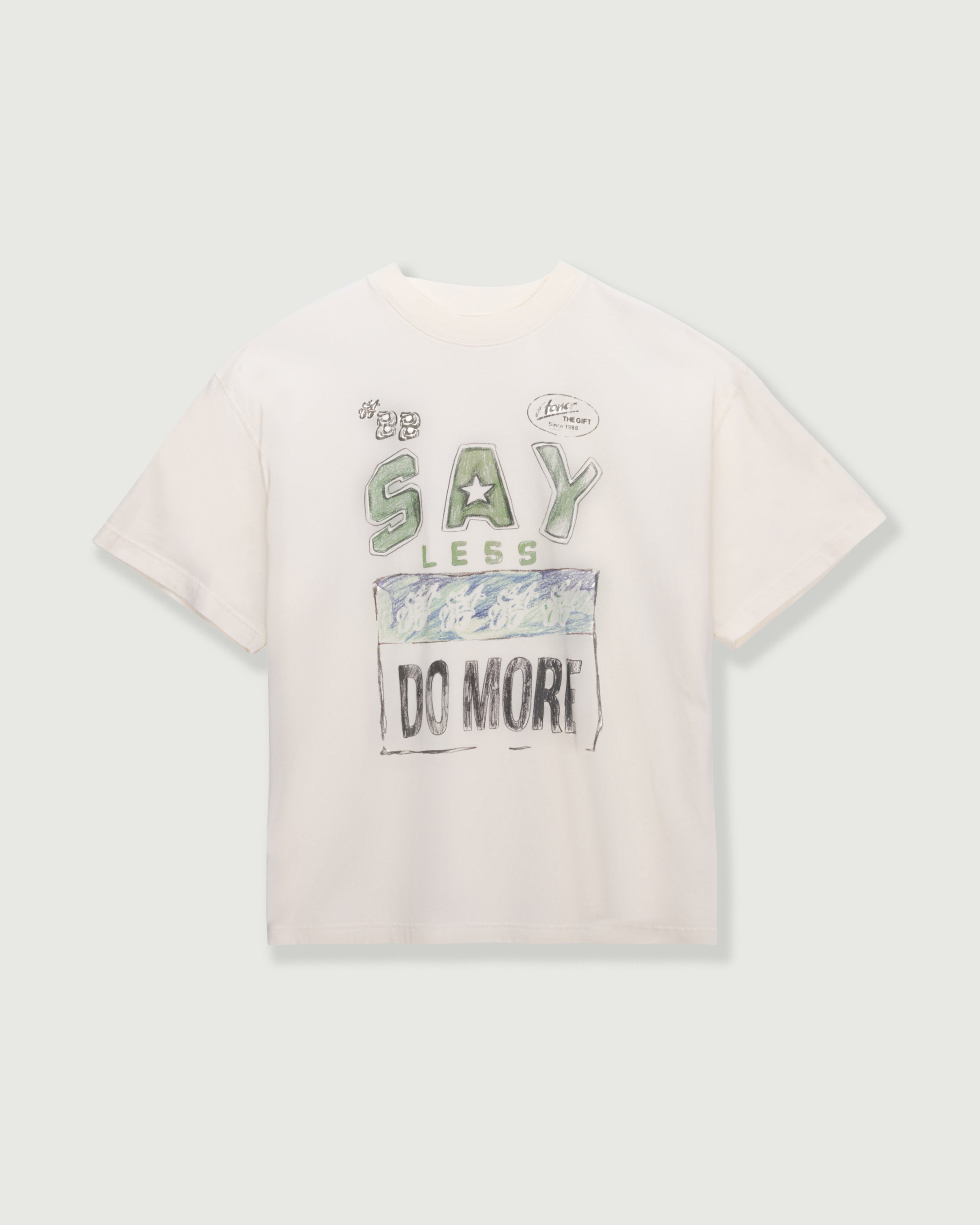 Say Less Do More Tee - White – Honor The Gift