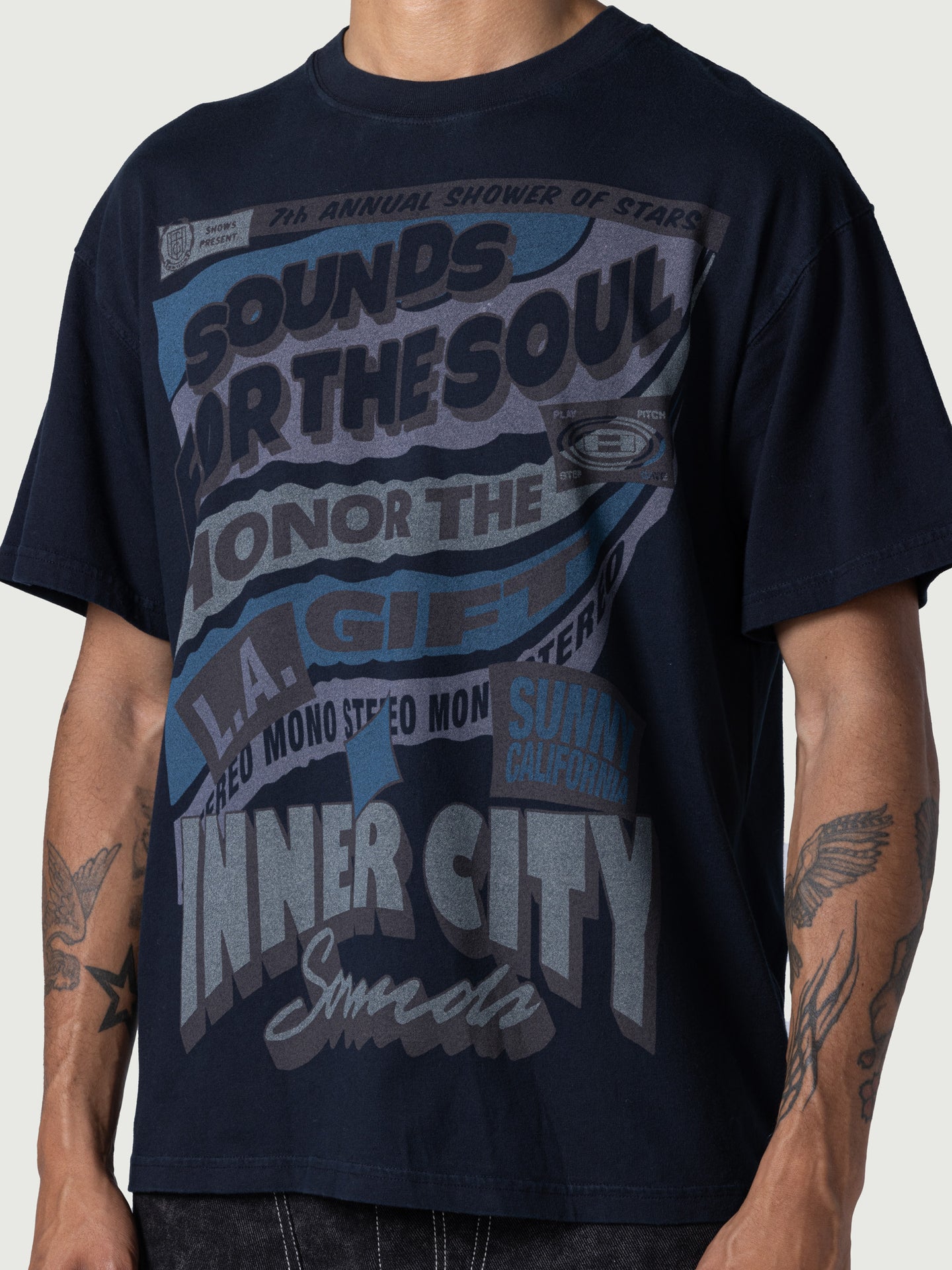 Sounds For The Soul Tee - Black