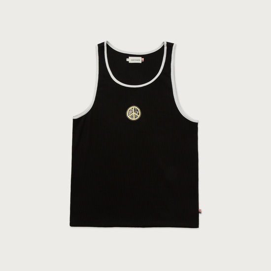 Binded Rib Tank - Black