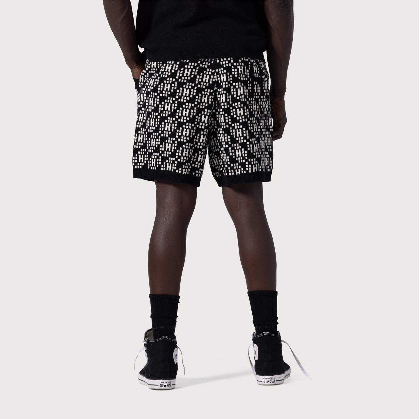 H Knit Short - Black