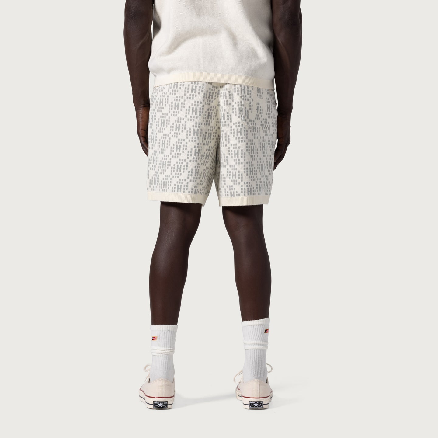 H Knit Short - Bone