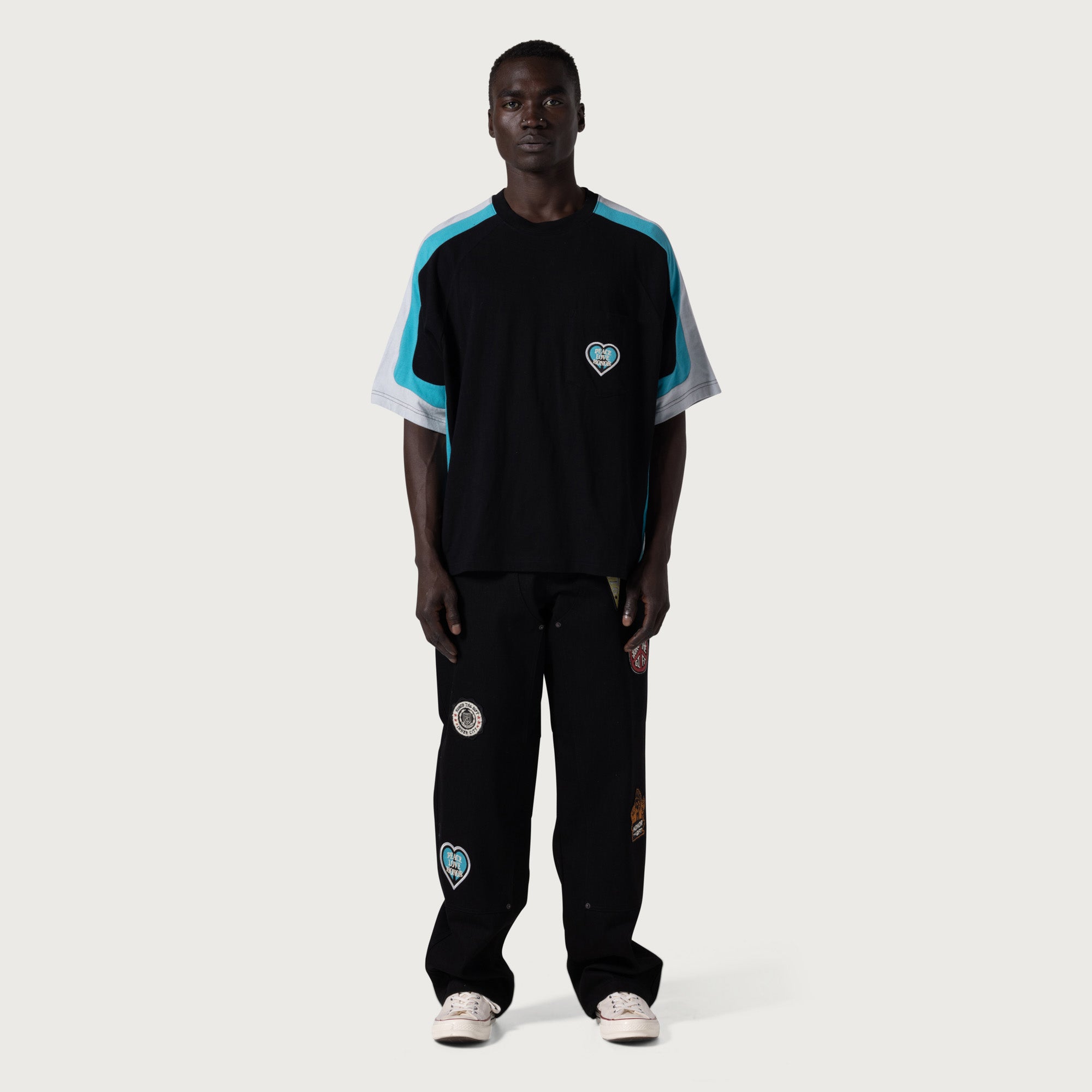 Patch Carpenter Pant - Black – Honor The Gift