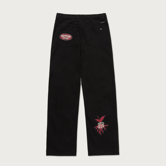 Patch Carpenter Pant - Black