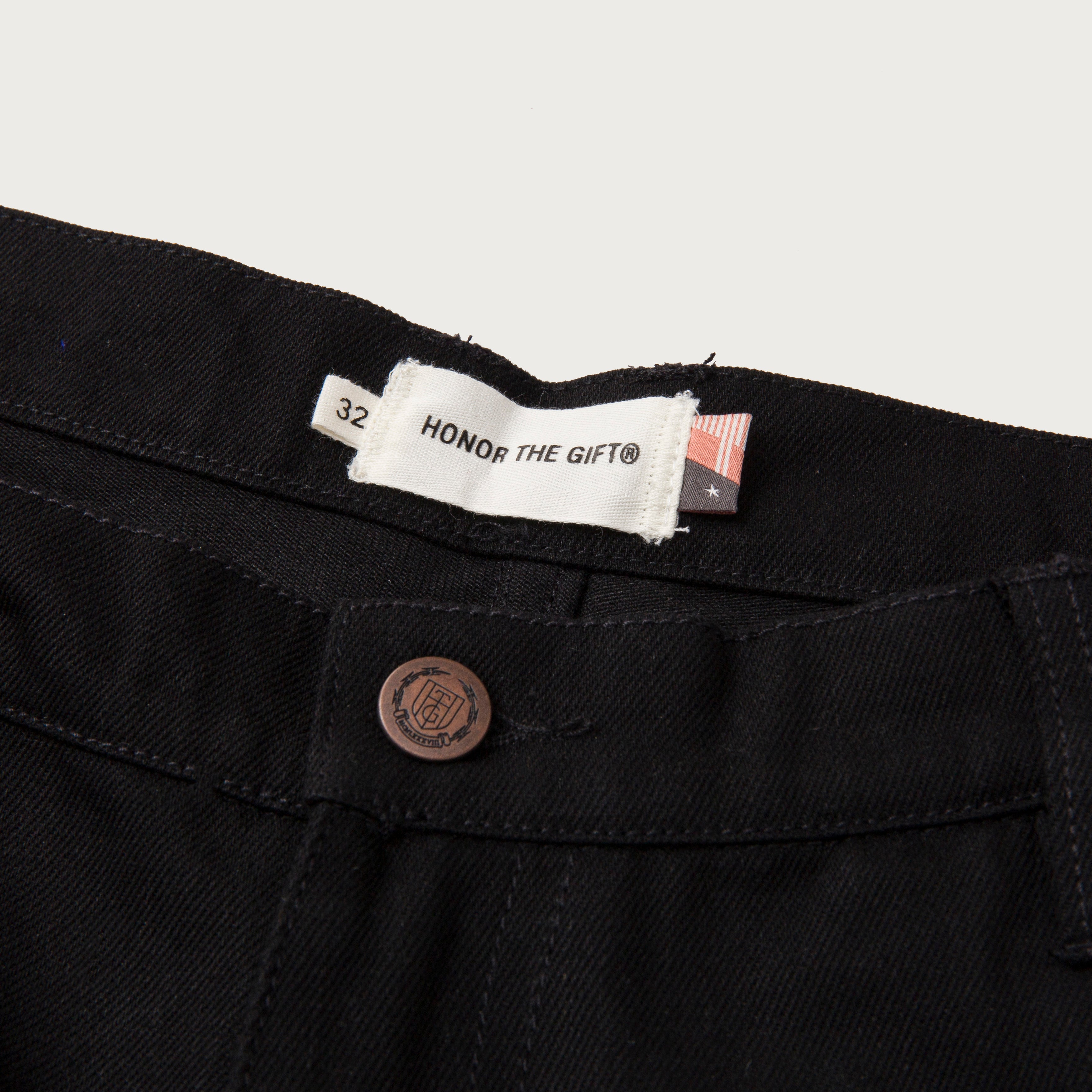 Patch Carpenter Pant - Black – Honor The Gift