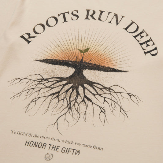 Roots Run Deep T-Shirt - Bone