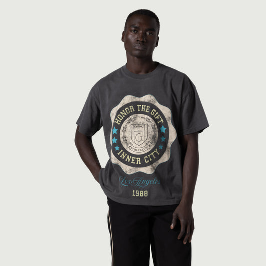 HTG® Seal Logo T-Shirt - Black