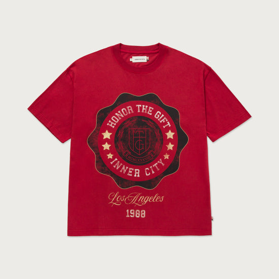 HTG® Seal Logo T-Shirt - Brick