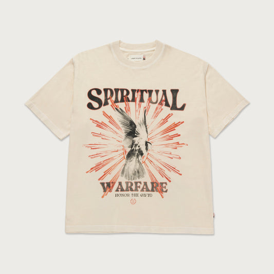 Spiritual Conflict T-Shirt - Bone