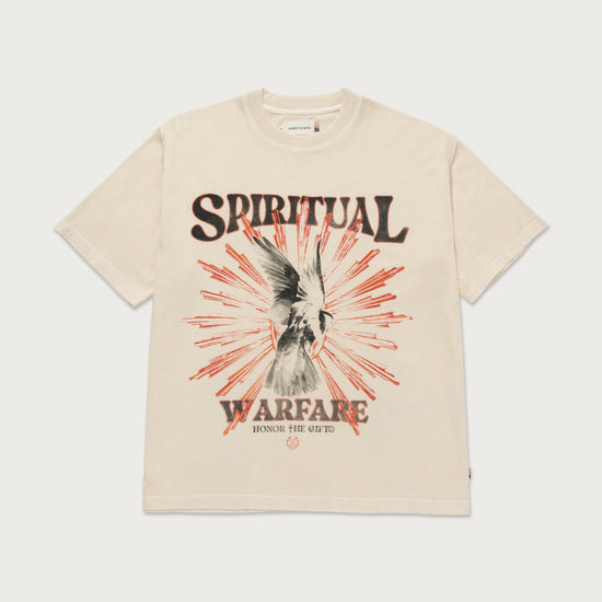 Spiritual Conflict T-Shirt - Bone