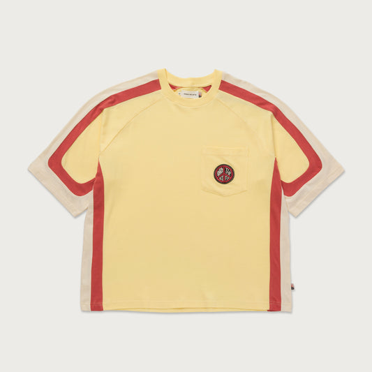 S/S Panel Pocket T-Shirt - Yellow