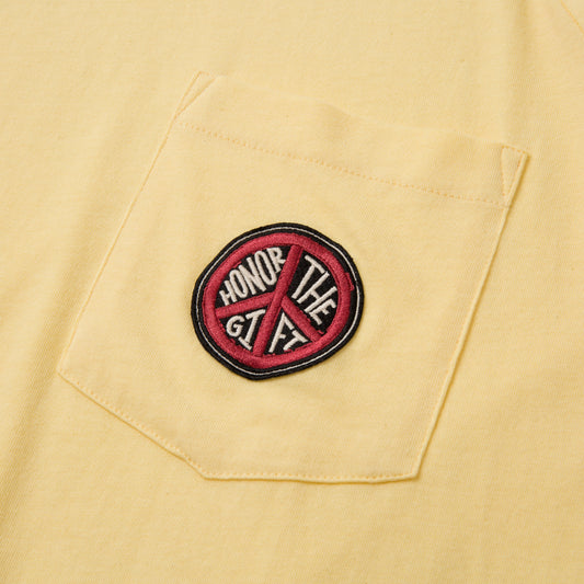 S/S Panel Pocket T-Shirt - Yellow