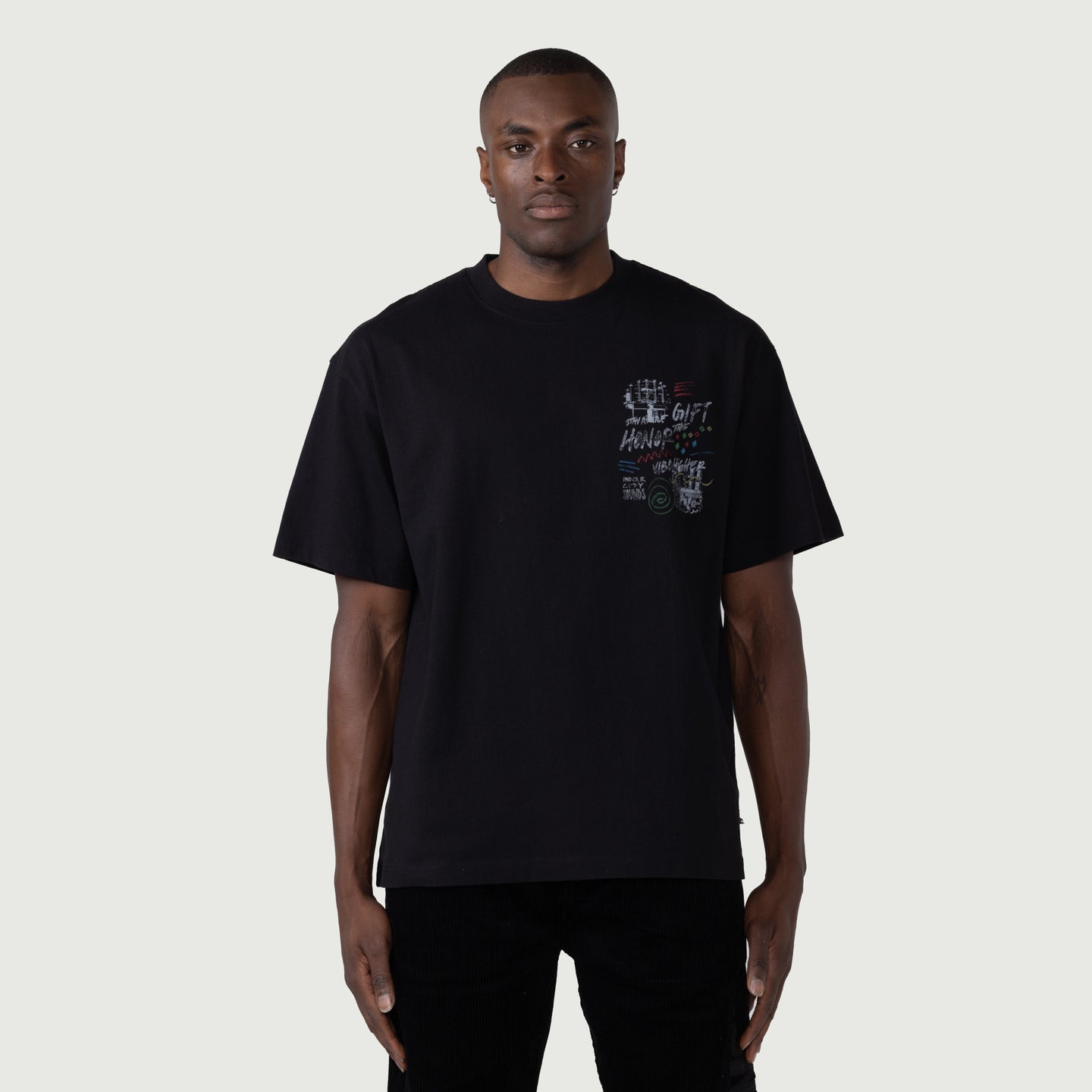 HTG® Vibe Higher T-Shirt - Black