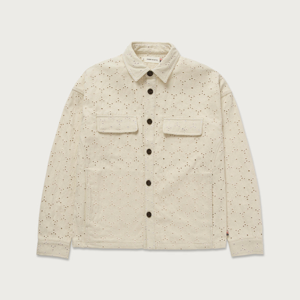 Legacy Eyelet Shirt - Bone