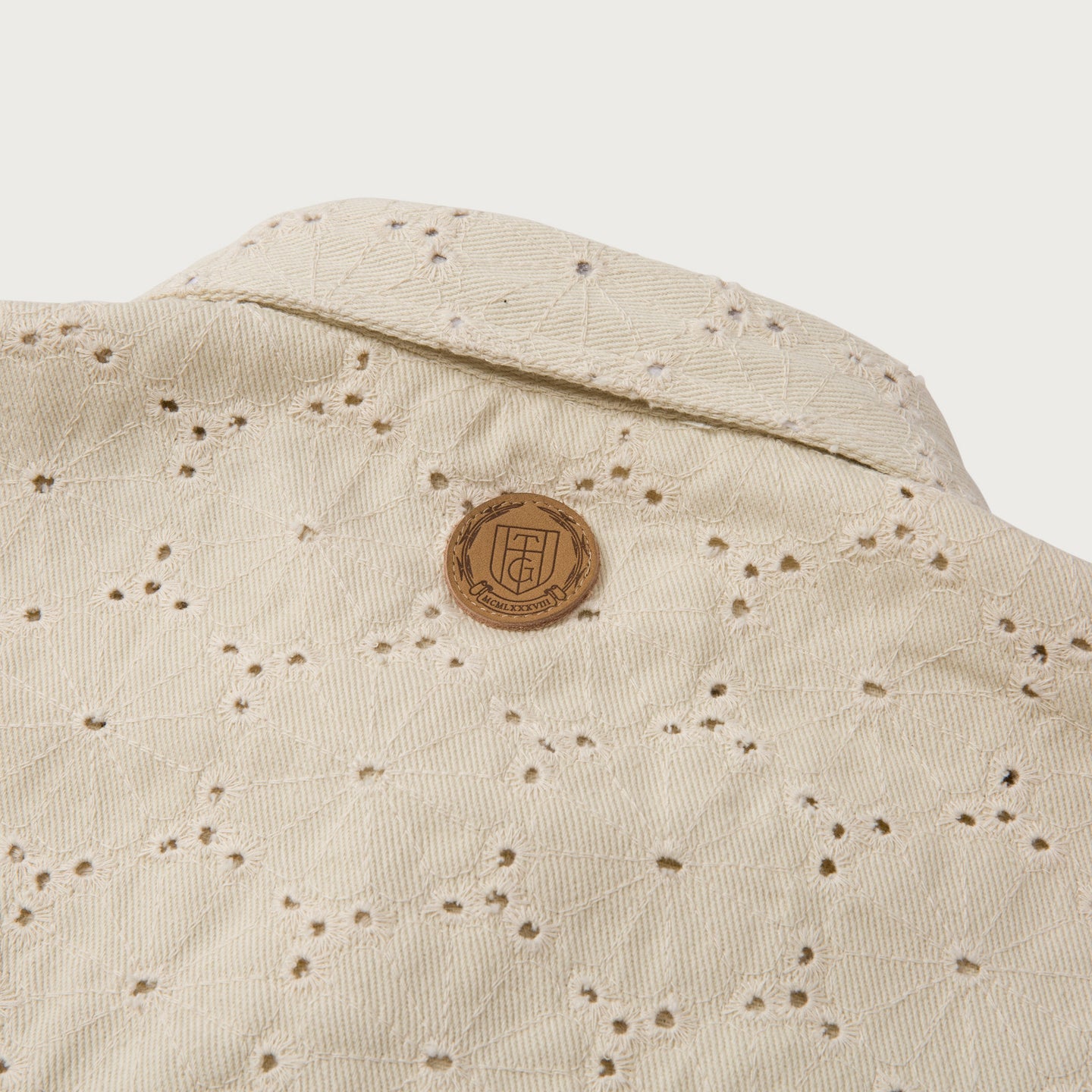 Legacy Eyelet Shirt - Bone