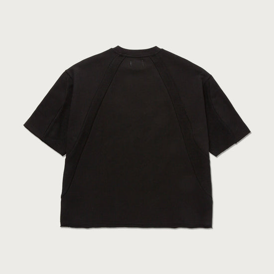 S/S Panel Terry Jumper - Black