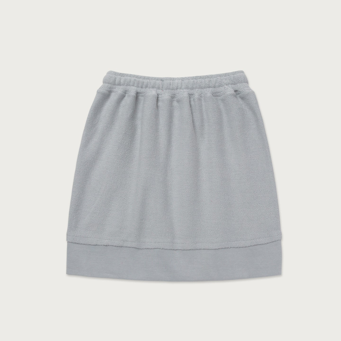 Womens Terry Skirt - Stone