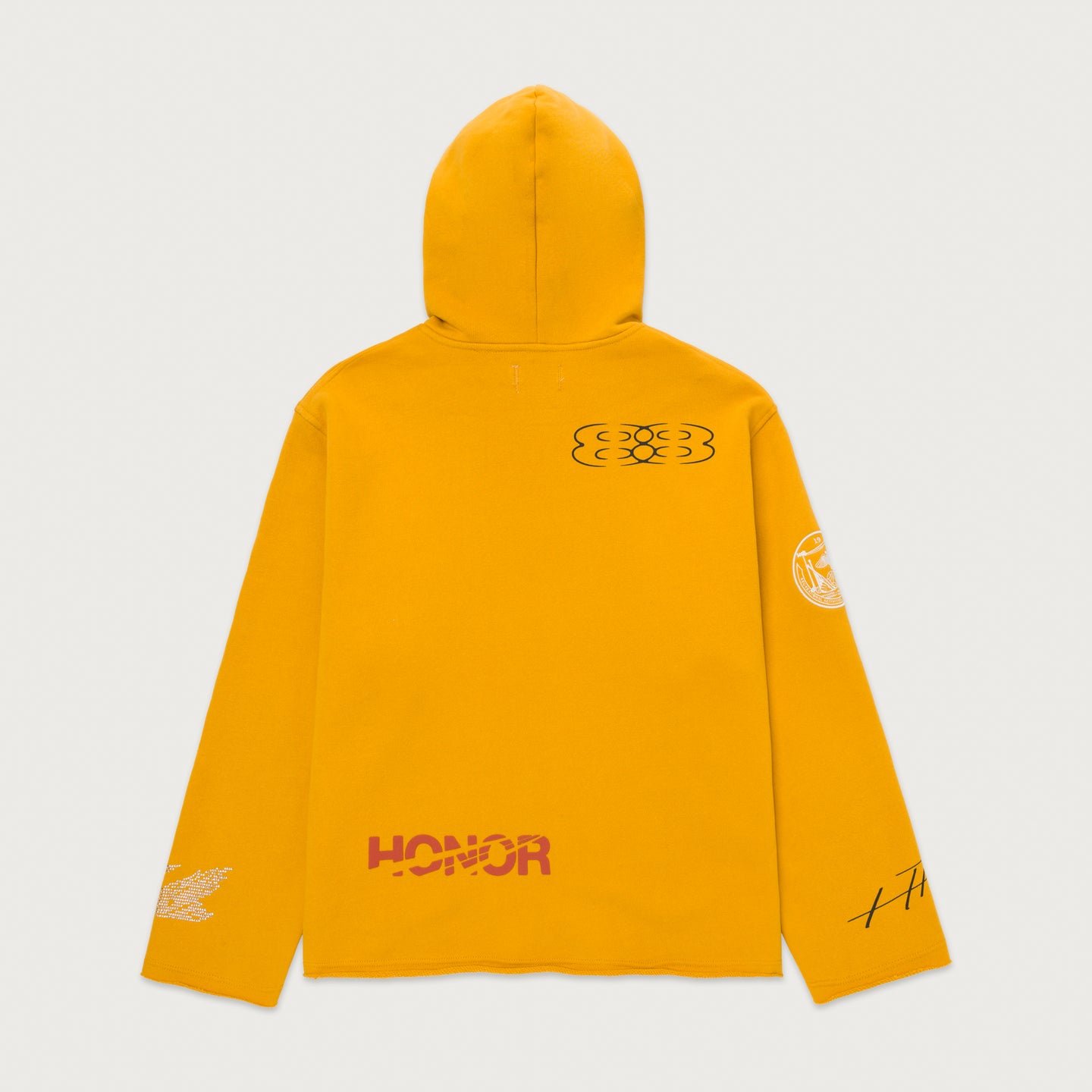 1988 Full Zip Hoodie - Yellow