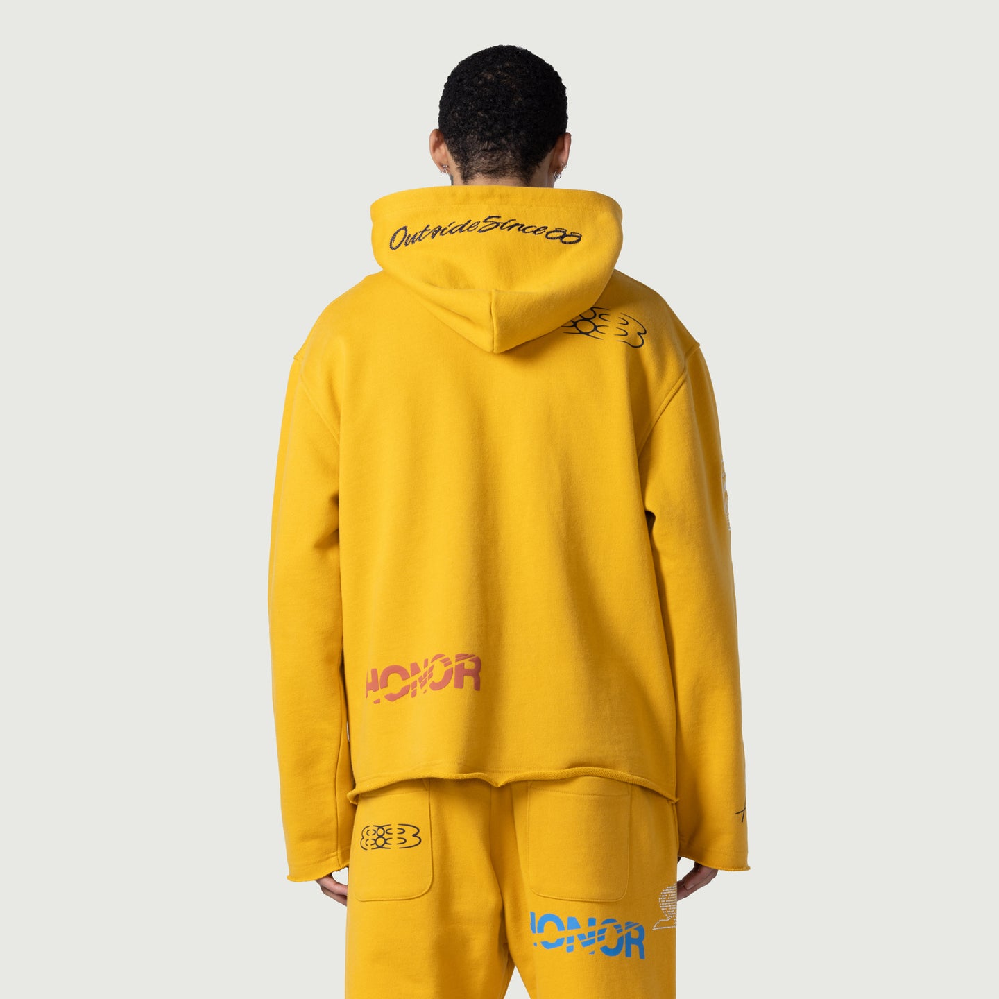 1988 Full Zip Hoodie - Yellow