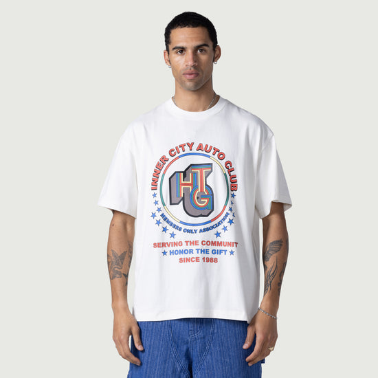 Auto Association Tee - Bone