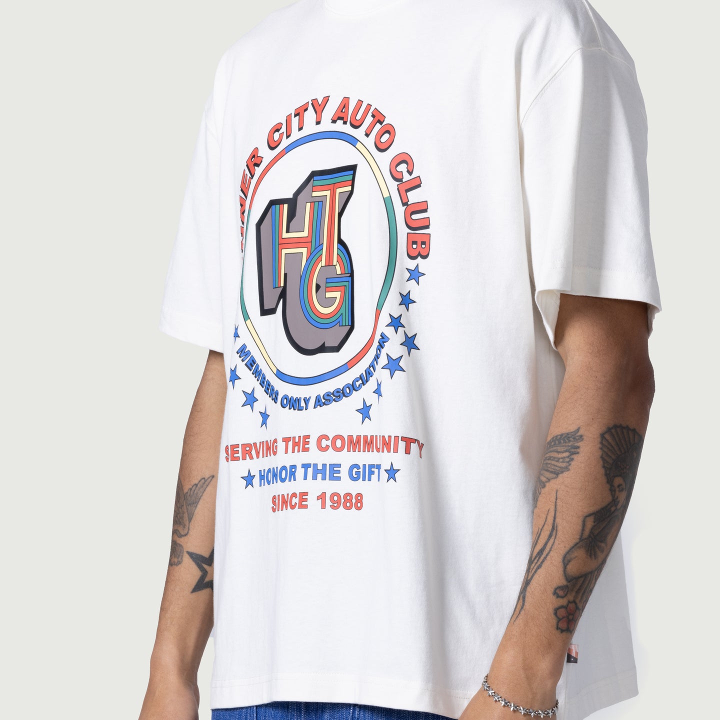 Auto Association Tee - Bone